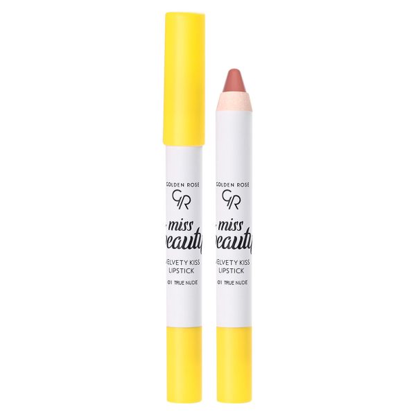 Miss Beauty Velvety Kiss Lipstick - 01 True Nude