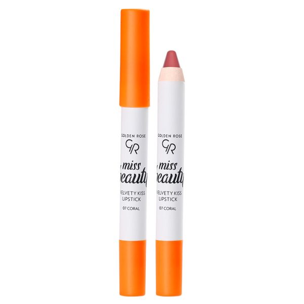 Miss Beauty Velvety Kiss Lipstick - 07 Coral